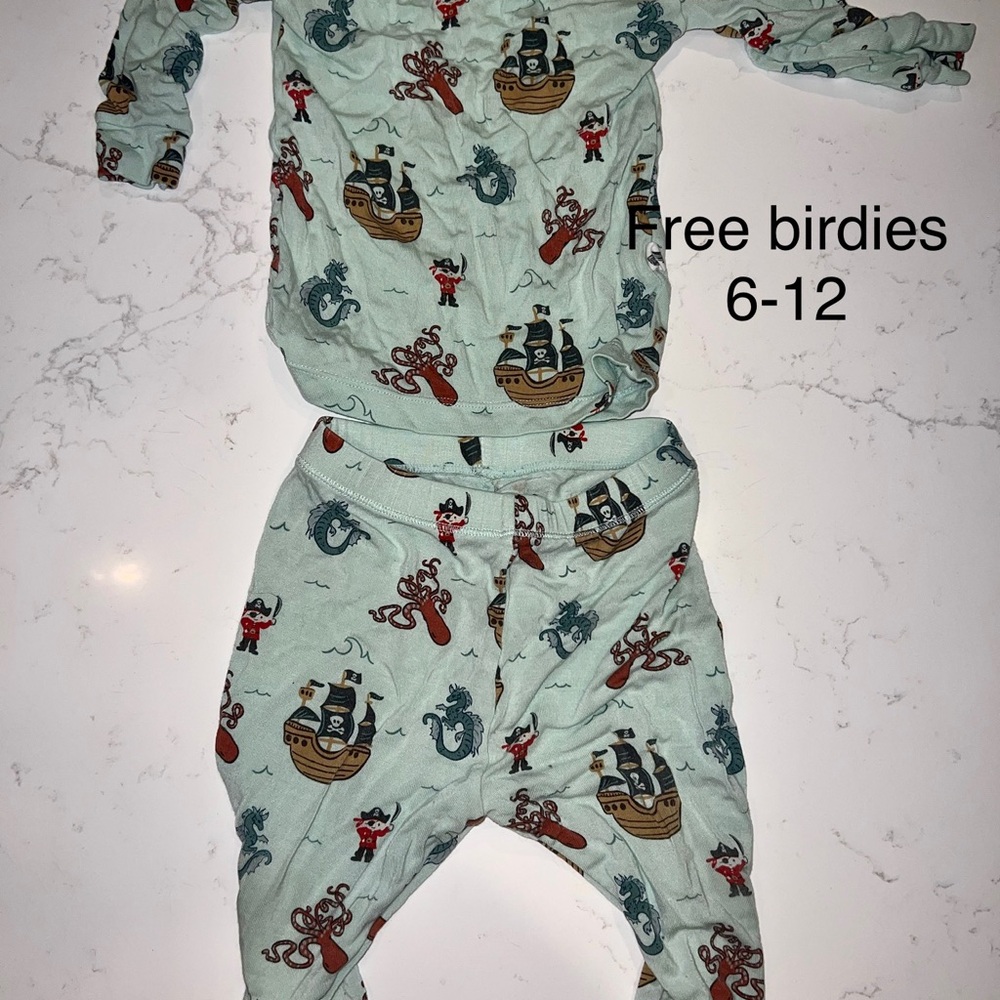 Free Birdies Pirate Print 6-12 Jamie